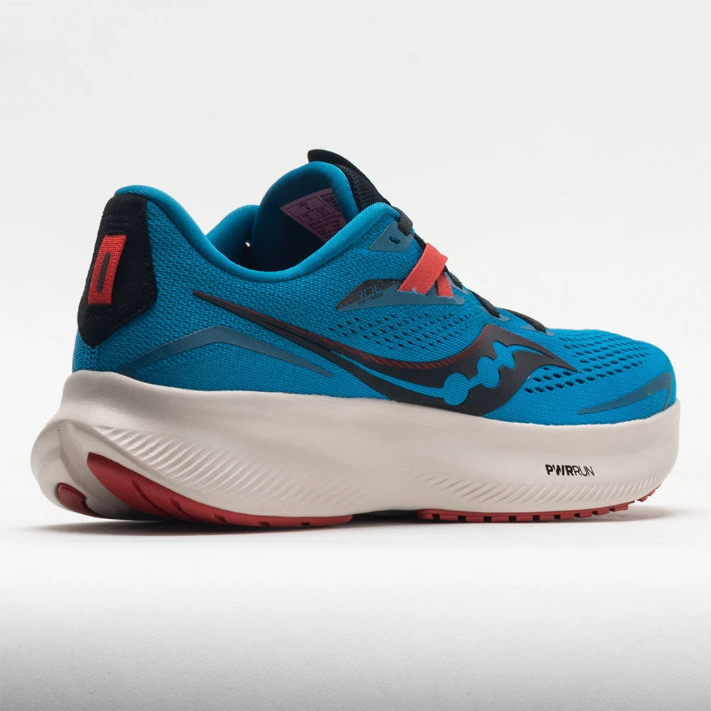 Saucony Ride 15 Men's Ocean/Black Saucony Ride 15 Men's Ocean/Black -Fashion Shoe Store 048744 6