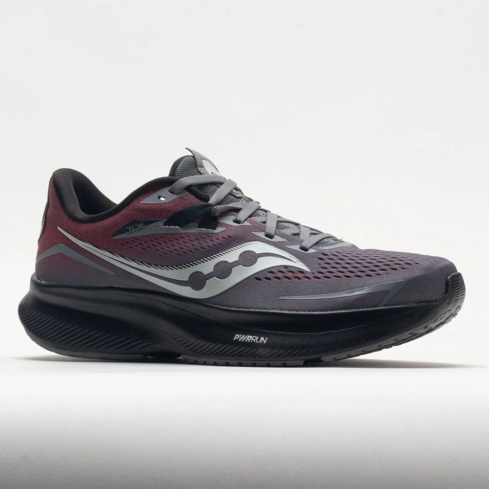 Saucony Ride 15 Men's Charcoal/Ember Saucony Ride 15 Men's Charcoal/Ember -Fashion Shoe Store 048745 5