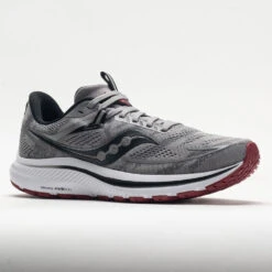 Saucony Omni 21 Men's Alloy/Garnet -Fashion Shoe Store 048760 5