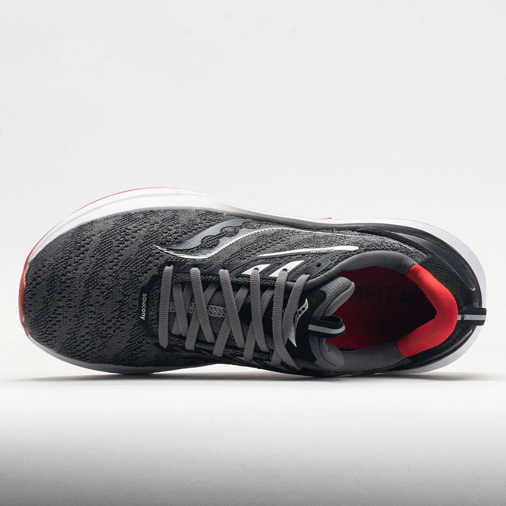 Saucony Echelon 9 Men's Charcoal/Red Sky Saucony Echelon 9 Men's Charcoal/Red Sky -Fashion Shoe Store 048767 2