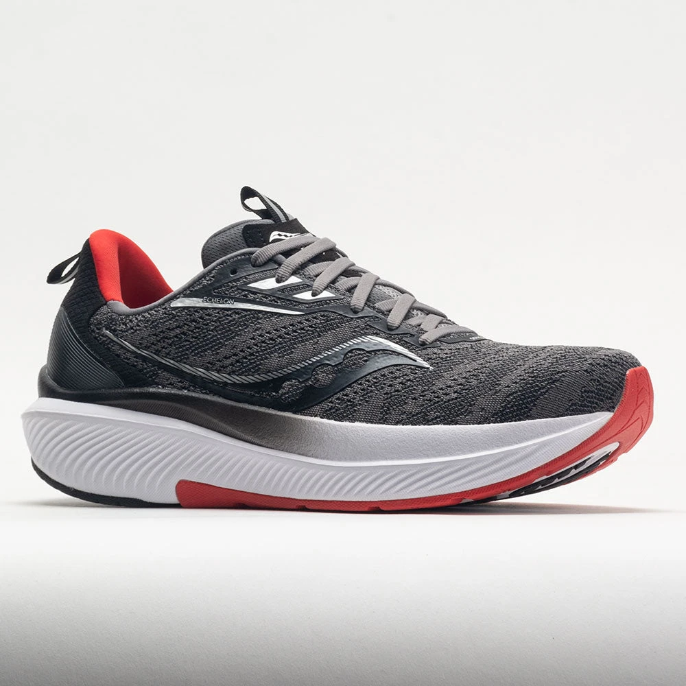 Saucony Echelon 9 Men's Charcoal/Red Sky Saucony Echelon 9 Men's Charcoal/Red Sky -Fashion Shoe Store 048767 5