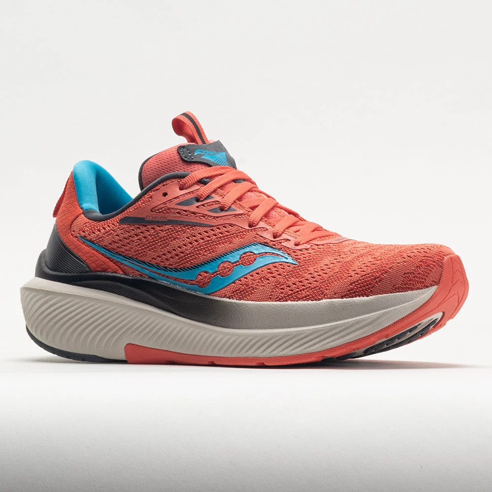Saucony Echelon 9 Women's Coral/Ocean Saucony Echelon 9 Women's Coral/Ocean -Fashion Shoe Store 048772 5