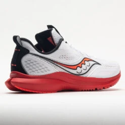 Saucony Kinvara 13 Men's White/Black/VIZI -Fashion Shoe Store 048779 6