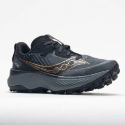 Saucony Endorphin Edge Women's Black/Goldstruck -Fashion Shoe Store 048789 5