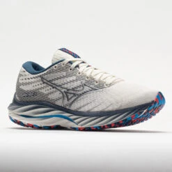 Mizuno Wave Rider 26 Mesh Women's Snow White/Silver -Fashion Shoe Store 048805 5