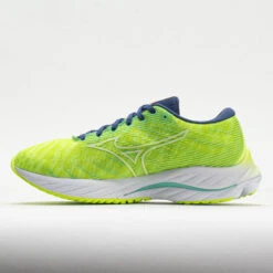 Mizuno Wave Rider 26 Mesh Women's Neo Lime/White -Fashion Shoe Store 048807 1