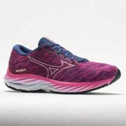 Mizuno Wave Rider 26 Mesh Women's Festival Fuchsia/Halogen Blue -Fashion Shoe Store 048808 5