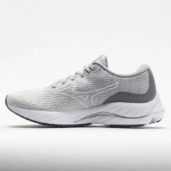Mizuno Wave Rider 26 Women's Oyster Mushroom/White -Fashion Shoe Store 048810 1