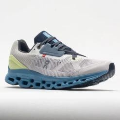 On Running On Cloudstratus Men's Frost/Niagara -Fashion Shoe Store 048820 5