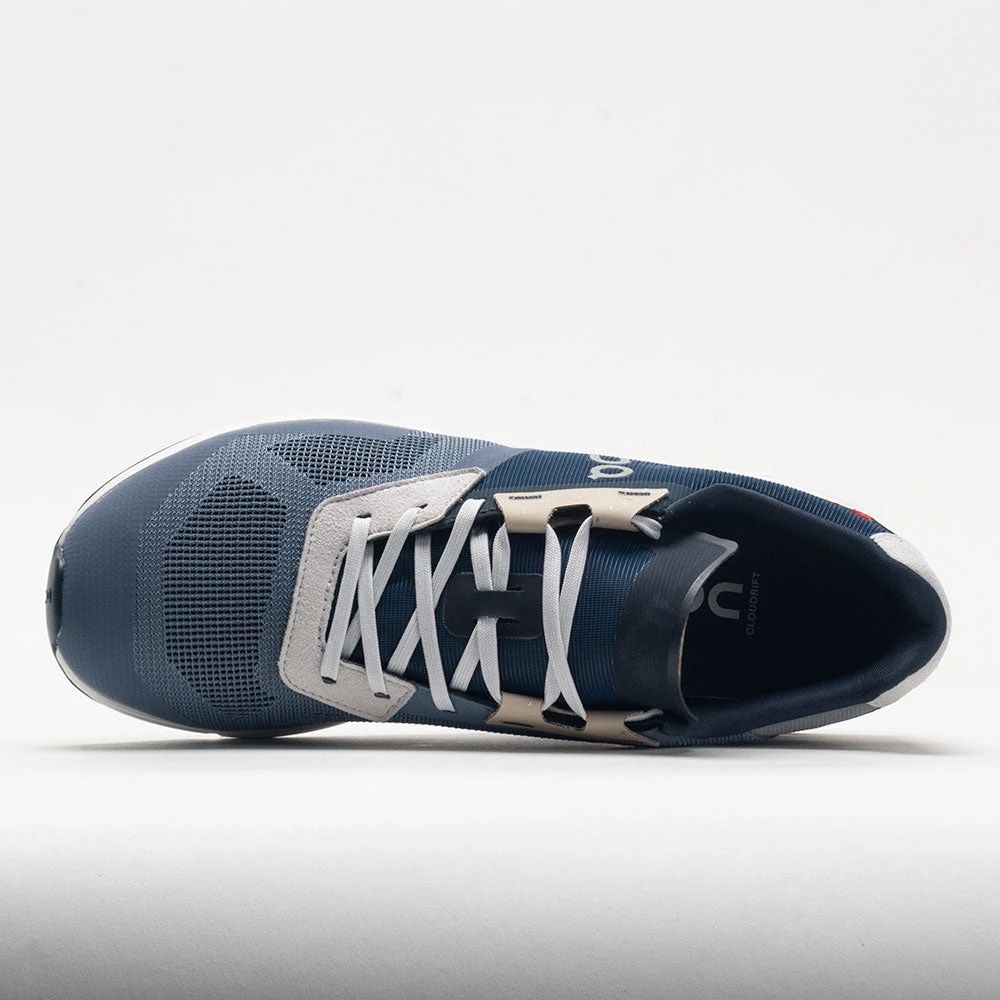 On Cloudrift Men's Metal/Navy On Running On Cloudrift Men's Metal/Navy -Fashion Shoe Store 048892 2