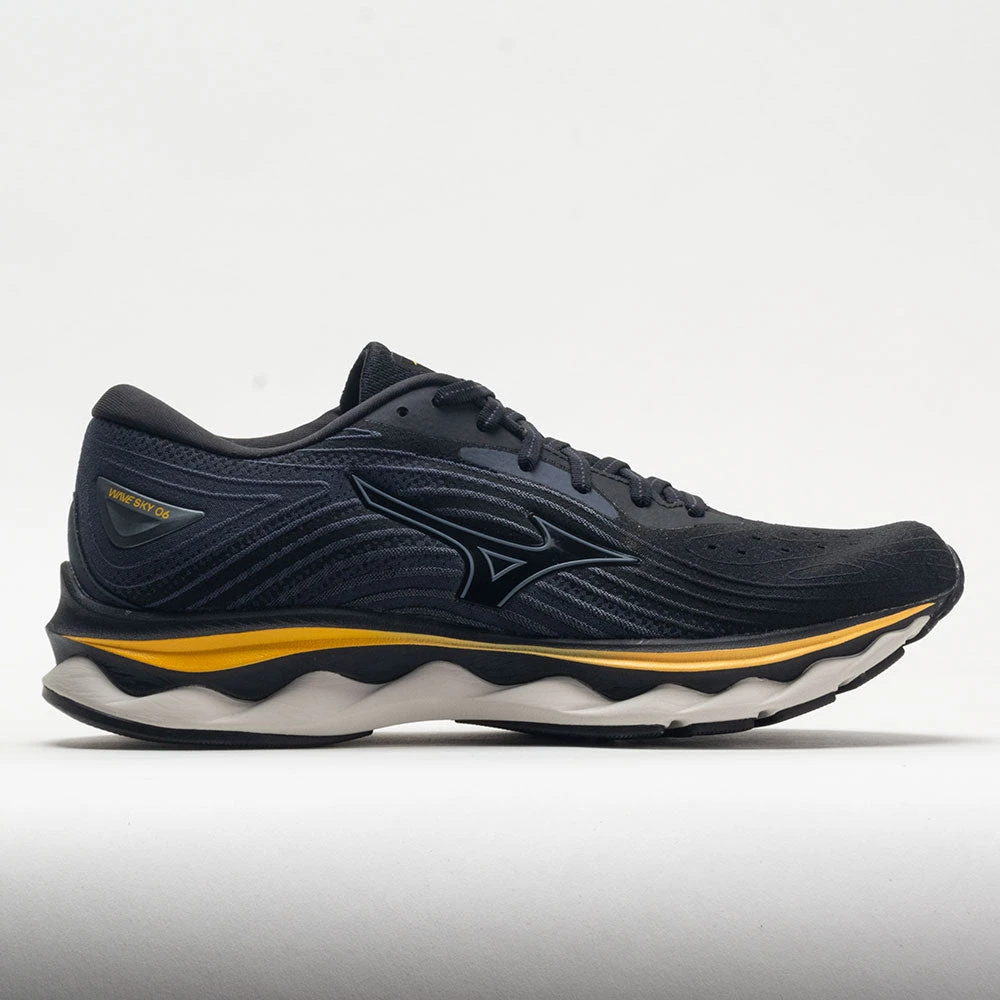 Mizuno Wave Sky 6 Men's Black/Tradewinds Mizuno Wave Sky 6 Men's Black/Tradewinds -Fashion Shoe Store 049116 3