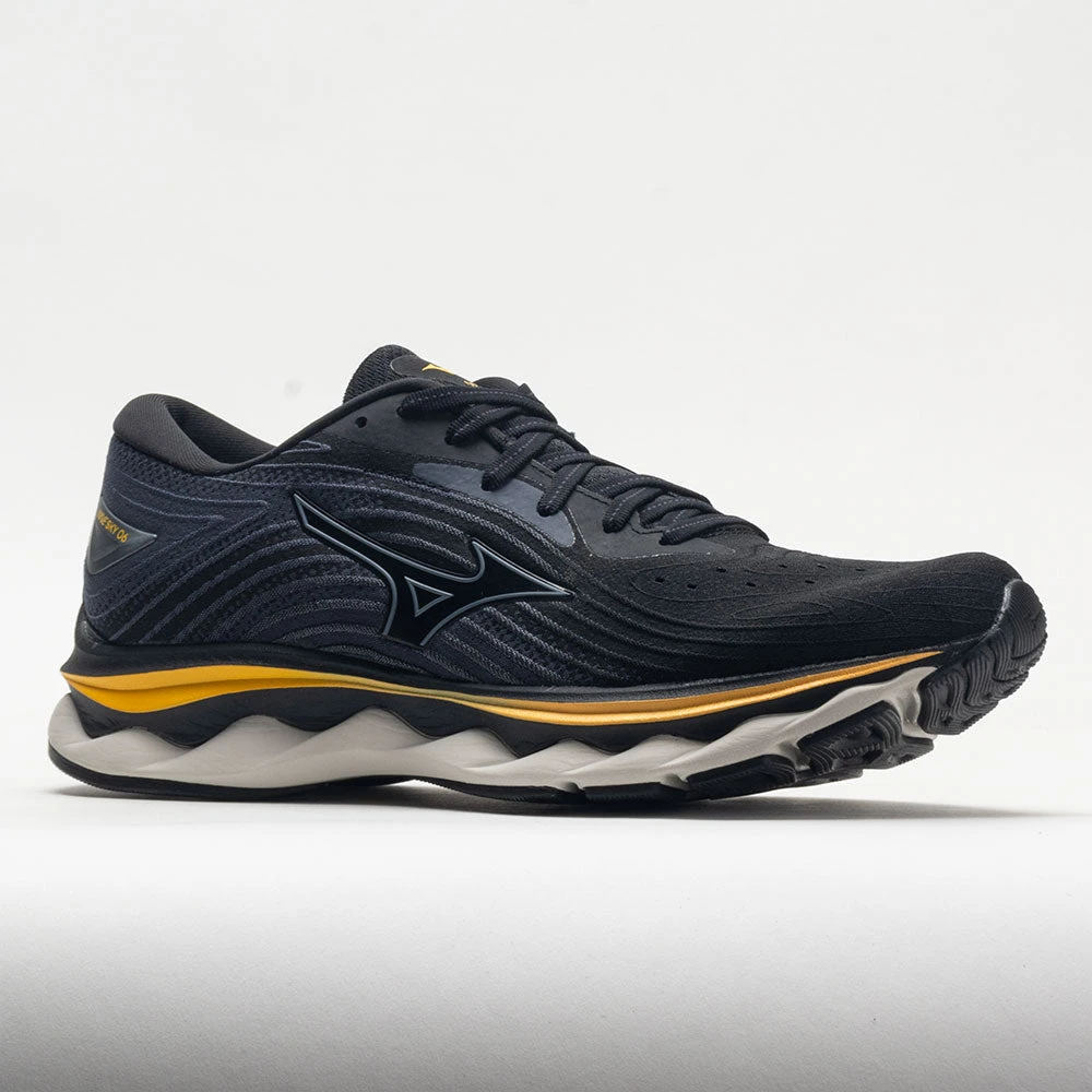 Mizuno Wave Sky 6 Men's Black/Tradewinds Mizuno Wave Sky 6 Men's Black/Tradewinds -Fashion Shoe Store 049116 5