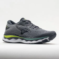 Mizuno Wave Sky 6 Men's Quiet Shade/Silver -Fashion Shoe Store 049117 5