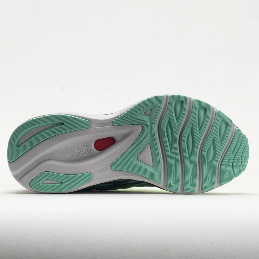 Mizuno Wave Sky 6 Women's Neo Lime/Ancient Water Mizuno Wave Sky 6 Women's Neo Lime/Ancient Water -Fashion Shoe Store 049122 4