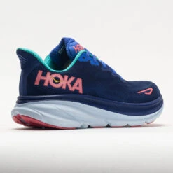 HOKA Clifton 9 Women's Bellwether Blue/Ceramic -Fashion Shoe Store 049206 6