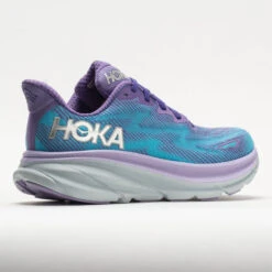 HOKA Clifton 9 Women's Chalk Violet/Pastel Lilac -Fashion Shoe Store 049208 6
