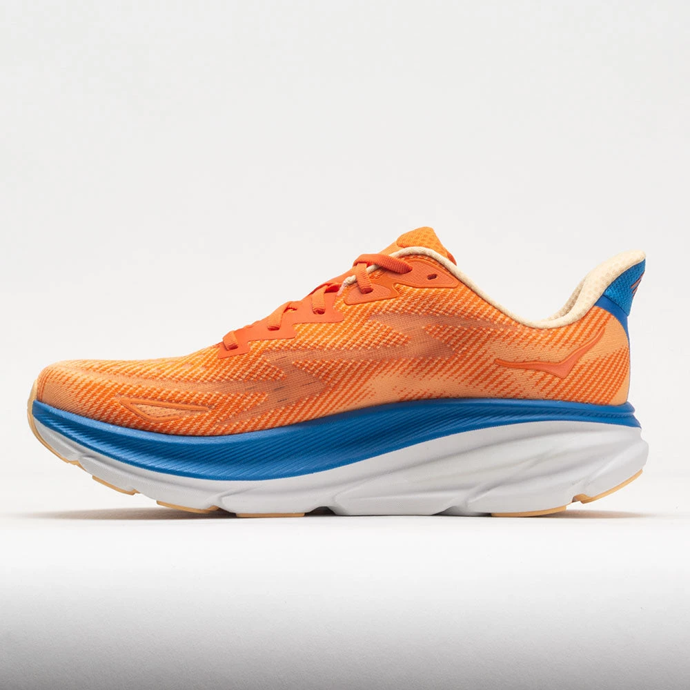 HOKA Clifton 9 Men's Vibrant Orange/Impala HOKA Clifton 9 Men's Vibrant Orange/Impala -Fashion Shoe Store 049211 1