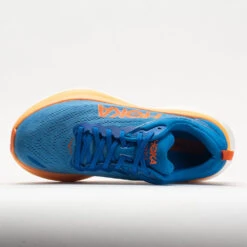 HOKA Bondi 8 Men's Coastal Sky/Vibrant Orange -Fashion Shoe Store 049225 2