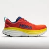 HOKA Bondi 8 Men's Red Alert/Flame -Fashion Shoe Store 049229 3