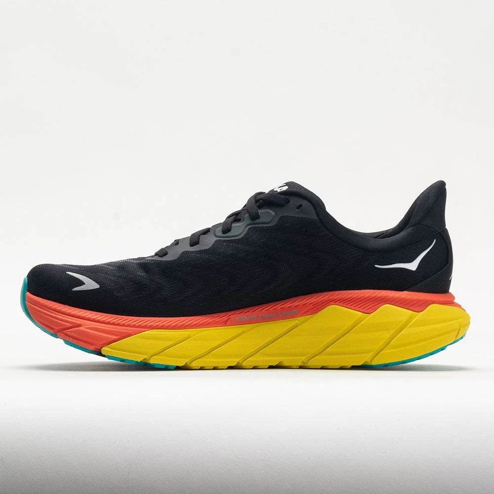HOKA Arahi 6 Men's Black/Flame HOKA Arahi 6 Men's Black/Flame -Fashion Shoe Store 049239 1