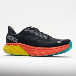 HOKA Arahi 6 Men's Black/Flame 6 HOKA Arahi 6 Men's Black/Flame -Fashion Shoe Store 049239 5