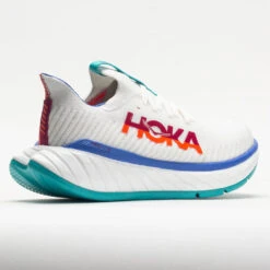HOKA Carbon X 3 Women's White/Flame -Fashion Shoe Store 049245 6