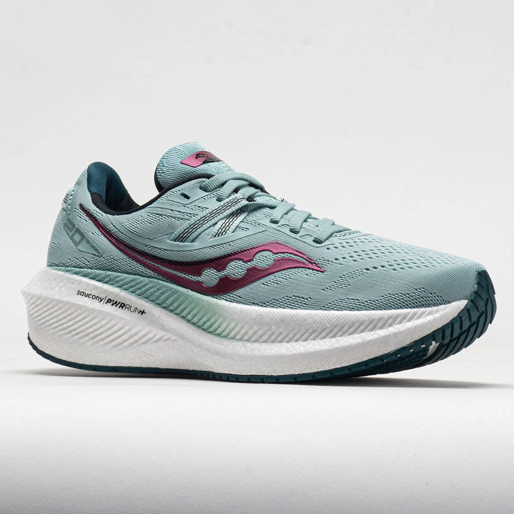 Saucony Triumph 20 Women's Mineral/Berry Saucony Triumph 20 Women's Mineral/Berry -Fashion Shoe Store 049336 5