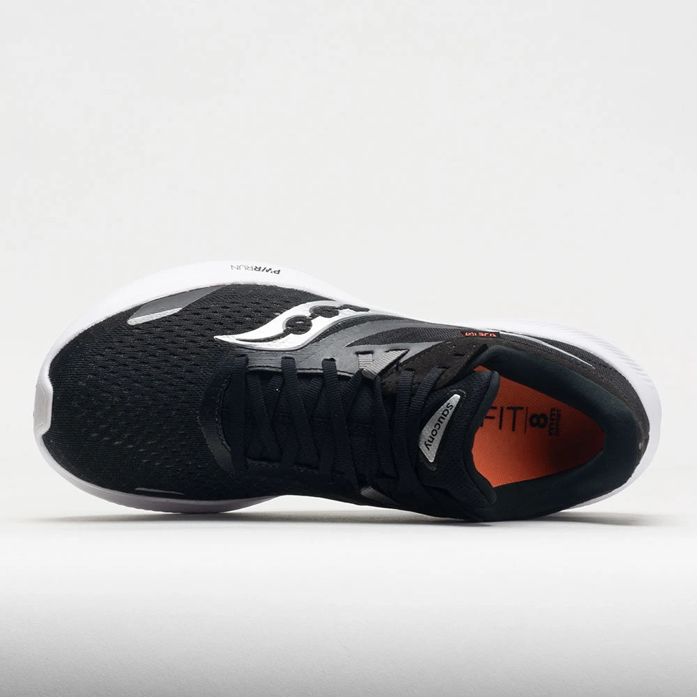 Saucony Ride 16 Men's Black/White Saucony Ride 16 Men's Black/White -Fashion Shoe Store 049344 2