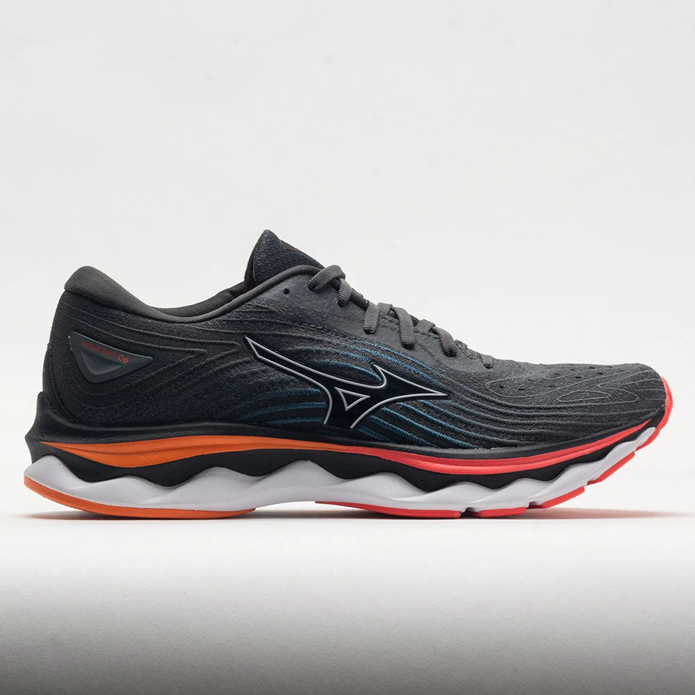 Mizuno Wave Sky 6 Men's Iron Gate/Nimbus Cloud Mizuno Wave Sky 6 Men's Iron Gate/Nimbus Cloud -Fashion Shoe Store 049690 3