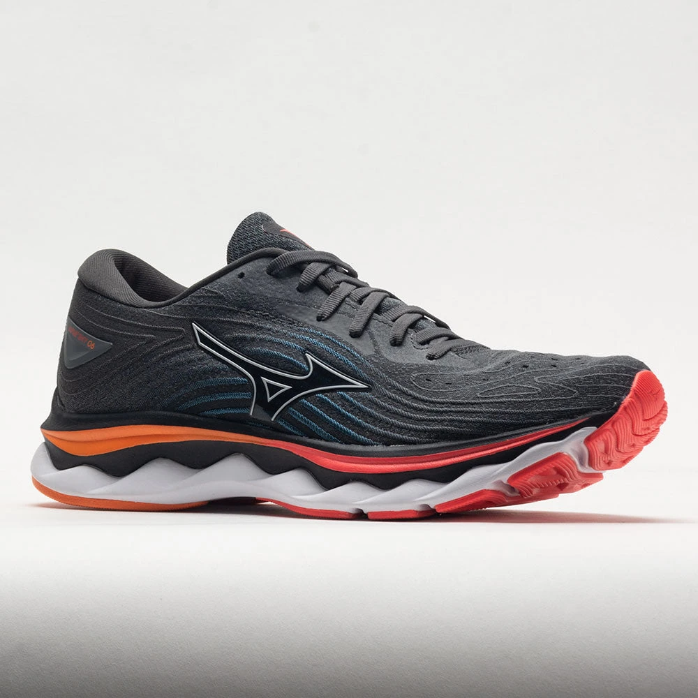 Mizuno Wave Sky 6 Men's Iron Gate/Nimbus Cloud Mizuno Wave Sky 6 Men's Iron Gate/Nimbus Cloud -Fashion Shoe Store 049690 5