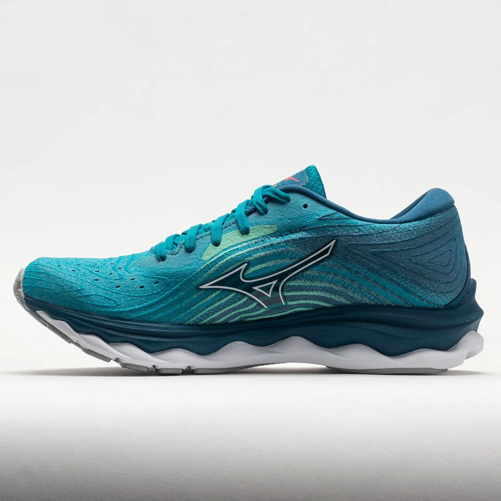 Mizuno Wave Sky 6 Women's Enamel Blue/White Mizuno Wave Sky 6 Women's Enamel Blue/White -Fashion Shoe Store 049692 1