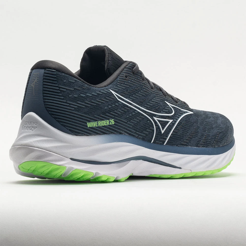 Mizuno Wave Rider 26 Men's China Blue/White Mizuno Wave Rider 26 Men's China Blue/White -Fashion Shoe Store 049693 6