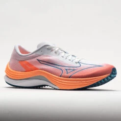 Mizuno Wave Rebellion Flash Men's White/Silver -Fashion Shoe Store 049703 5