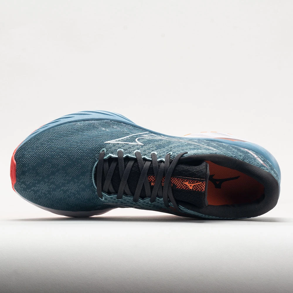 Mizuno Wave Inspire 19 Men's Provincial Blue/White Mizuno Wave Inspire 19 Men's Provincial Blue/White -Fashion Shoe Store 049707 2