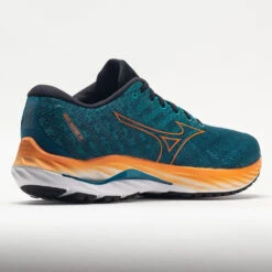Mizuno Wave Inspire 19 Men's Ink Blue/Bird Of Paradise -Fashion Shoe Store 049709 6