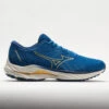 Mizuno Wave Inspire 19 Men's Snorkel Blue/Pale Marigold -Fashion Shoe Store 049711 3