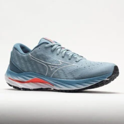 Mizuno Wave Inspire 19 Knit Men's Forget Me Not/Nimbus Cloud -Fashion Shoe Store 049713 5