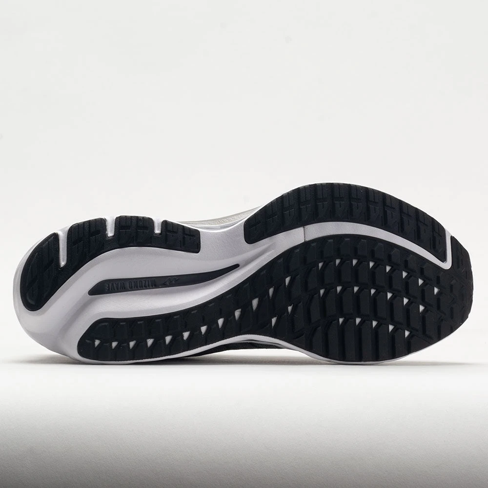 Mizuno Wave Inspire 19 Knit Men's Ultimate Grey/Black Mizuno Wave Inspire 19 Knit Men's Ultimate Grey/Black -Fashion Shoe Store 049714 4