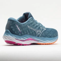 Mizuno Wave Inspire 19 Women's Provincial Blue/White -Fashion Shoe Store 049715 6