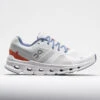 On Running On Cloudrunner Women's Undyed White/Flame -Fashion Shoe Store 049726 3