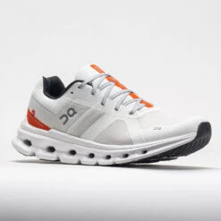 On Running On Cloudrunner Men's Undyed White/Flame 6 On Running On Cloudrunner Men's Undyed White/Flame -Fashion Shoe Store 049729 5