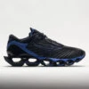 Mizuno Wave Prophecy 12 Men's Black Oyster/Blue Ashes -Fashion Shoe Store 049752 3