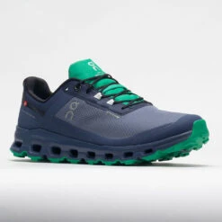 On Running On Cloudvista Waterproof Men's Metal/Denim -Fashion Shoe Store 049763 5