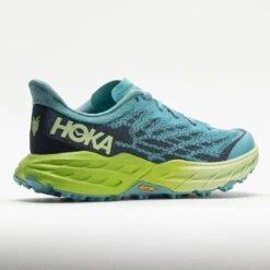 HOKA Speedgoat 5 Women's Coastal Shade/Green Glow -Fashion Shoe Store 049967 6