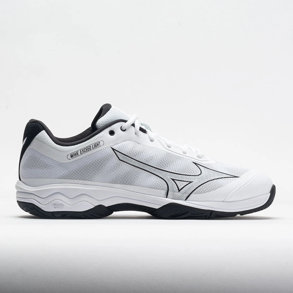 Mizuno Wave Exceed Light AC Men's White/Black Mizuno Wave Exceed Light AC Men's White/Black -Fashion Shoe Store 116516 3
