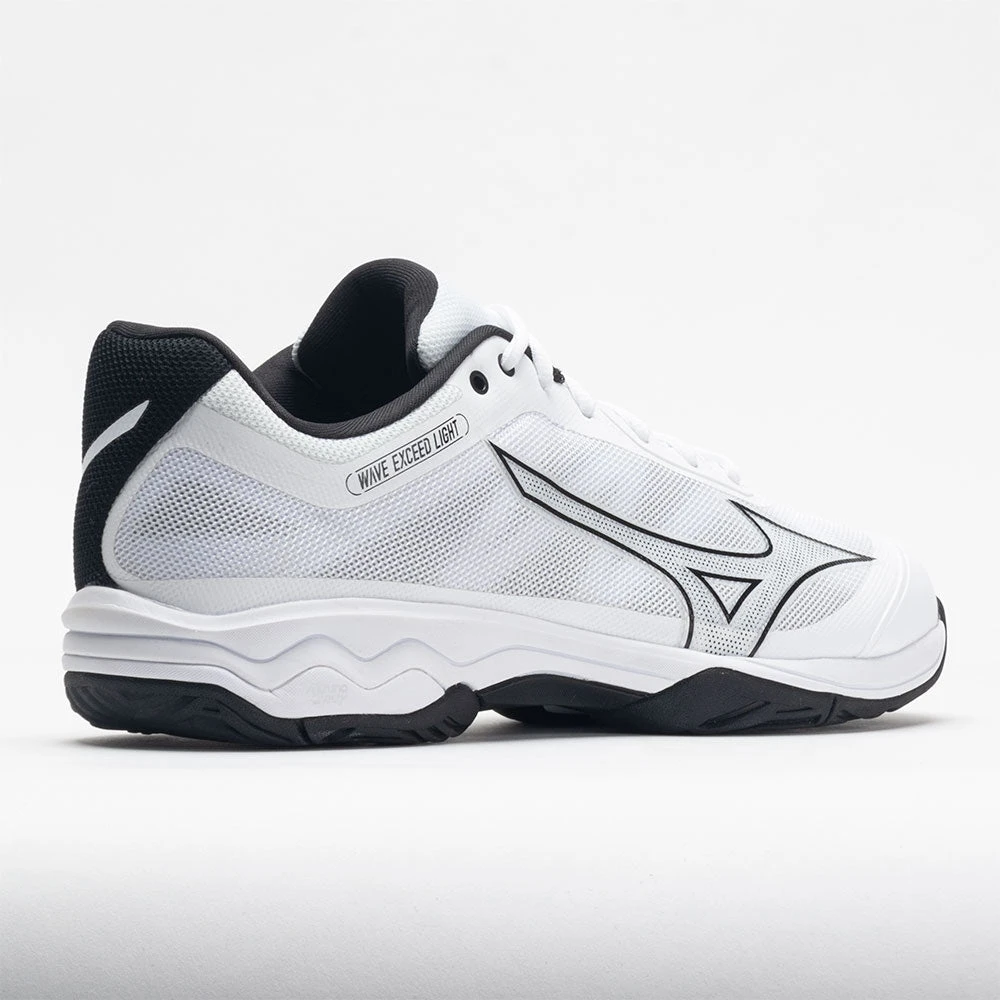 Mizuno Wave Exceed Light AC Men's White/Black Mizuno Wave Exceed Light AC Men's White/Black -Fashion Shoe Store 116516 6