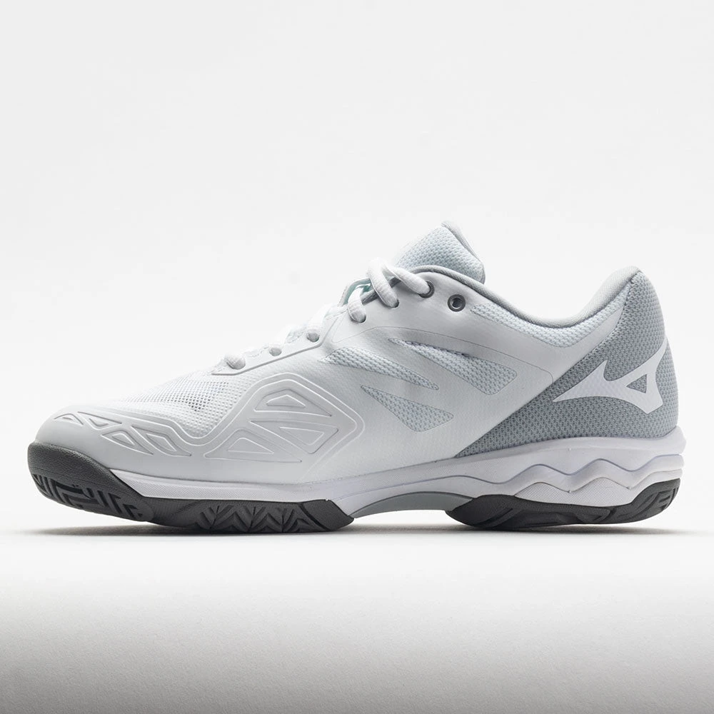 Mizuno Wave Exceed Light AC Women's White/Silver Mizuno Wave Exceed Light AC Women's White/Silver -Fashion Shoe Store 116518 1