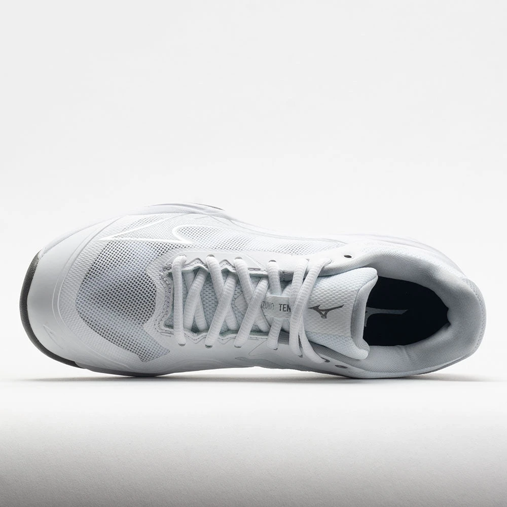 Mizuno Wave Exceed Light AC Women's White/Silver Mizuno Wave Exceed Light AC Women's White/Silver -Fashion Shoe Store 116518 2