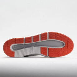 On Running On The Roger Clubhouse Men's Frost/Flame -Fashion Shoe Store 116857 4