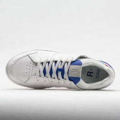 On Running On The Roger Clubhouse Men's White/Indigo -Fashion Shoe Store 116858 2